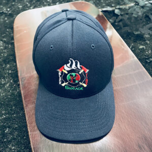 Black Fire Brigade Hat