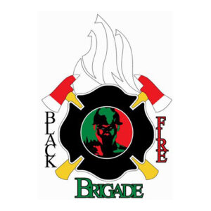 Black Fire Brigade Logo Patch